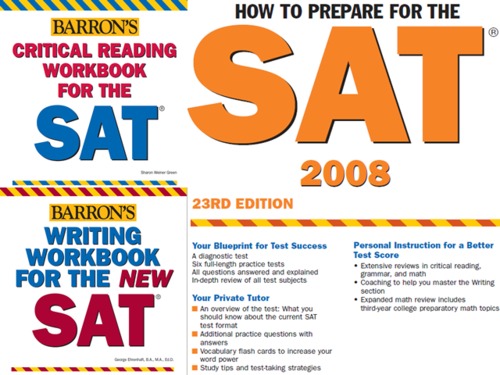 Product picture SAT Prep Course & workbooks
